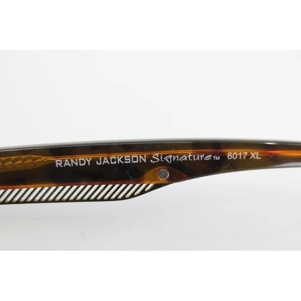 Randy Jackson Signature 6017 XL Black Tortoise Eyeglasses ZYLOWARE 57-17-145 057